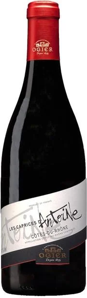 Вино  Ogier  Les Caprices d'Antoine" Rouge Cotes du Rhone Огье  Ле Каприс д'Антуан 2015   750 мл