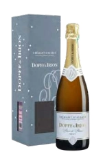 Игристое вино Dopff & Irion  Cremant d'Alsace AOC Brut Blanc de Blanc   gift box 2022 750 мл  12%
