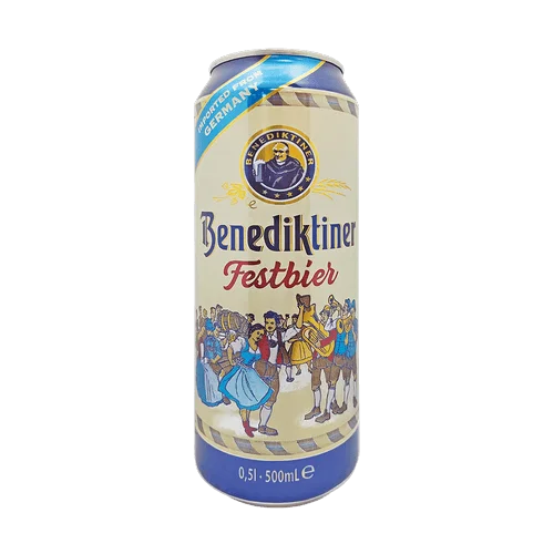 ПИВО Benediktiner Festbier  БЕНЕДИКТИНЕР ФЕСТБИР  ж/б 500 мл