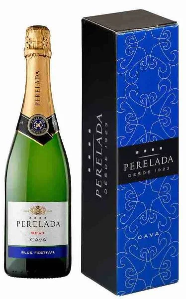 Игристое вино Cavas del Castillo de Perelada Cava Perelada Brut gift box  750 мл 