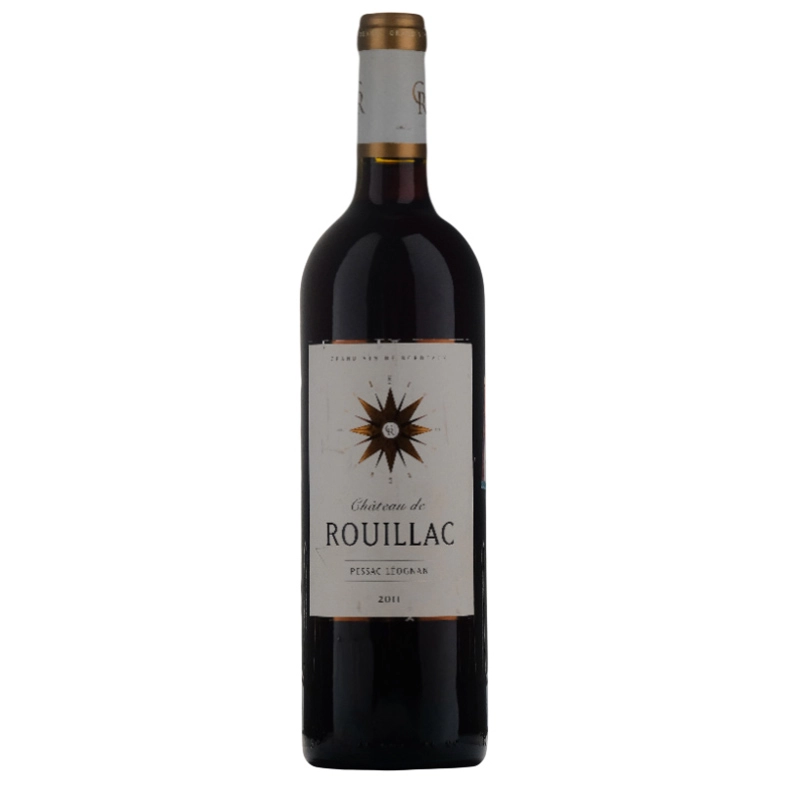 Вино  Chateau De Rouillac Pessac-Leognan Шато де Руйяк Пессак-Леоньян выдержанное красное сухое 2016 750 мл