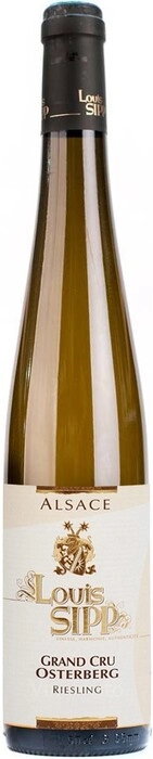 Вино Louis Sipp Grand Cru Osterberg Riesling  Alsace AOC Луи Сипп Гран Крю Остерберг Рислинг 2012  750 мл