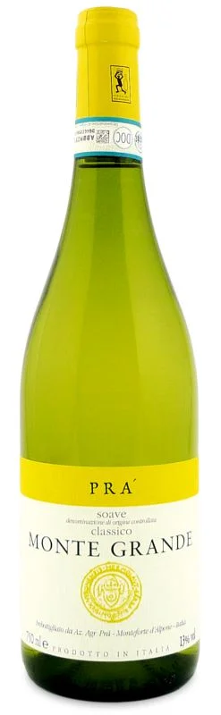 Вино Pra   Monte Grande Soave Classico DOC Пра  Монте Гранде  2018  750 мл