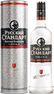 Водка Русский Стандарт подарочная упаковка 700 мл
