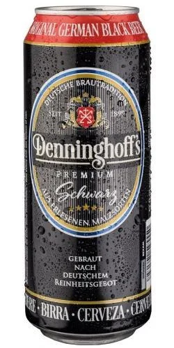 Пиво Denninghoff's Premium Schwarzbier Деннингхоффс Шварцбир 500 мл