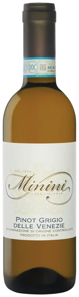 Вино Cantine Francesco Minini Pinot Grigio delle Venezie  2024 375 мл