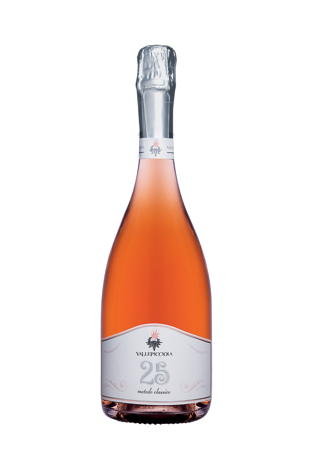 Игристое Вино Vallepicciola Perlinetto Anniversario  Rose Metodo Classico  750 мл