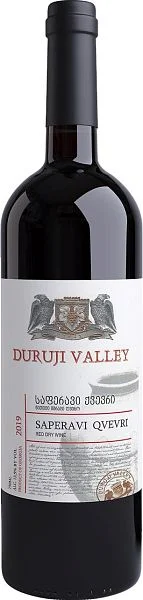 Вино Duruji Valley Saperavi Qvevri 2019  750 мл