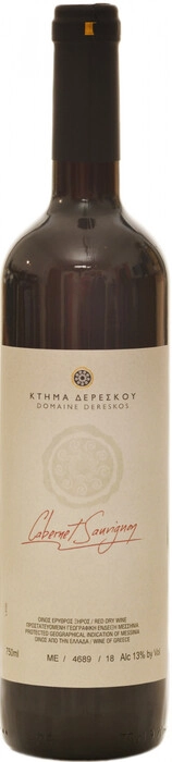Вино Domaine Dereskos  Cabernet Sauvignon   2019    750 мл