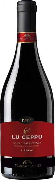 Вино Masca del Tacco Lu Ceppu" Salice Salentino DOP Riserva  Маска дель Такко Лу Чеппу Саличе Салентино Ризерва  750 мл