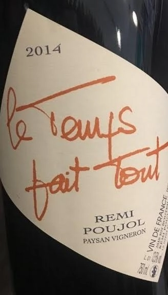 Вино Remi Poujol Mas Costefere Languedoc Le Temps Fait Tout Rouge Реми Пужоль Ле Темпс Фейт Тут Руж 2019 750 мл