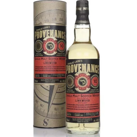 Виски Douglas Laing  Provenance  Linkwood 10  Years  gift box  700 мл 46%
