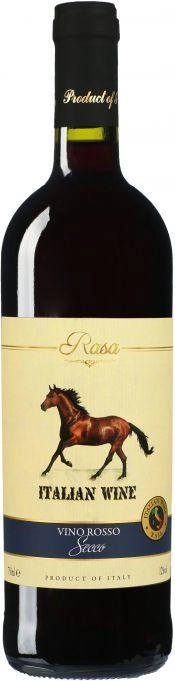 Вино Rasa Vino Rosso Secco  Раза  Россо Секко 750 мл