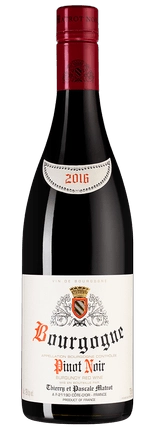Вино Domaine Thierry et Pascale Matrot  Bourgogne Pinot Noir     2018  750 мл 12%