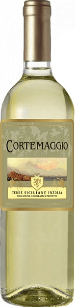 Вино  Cortemaggio Insolia Terre Siciliane IGT Кортемаджо Инзолия 2018 750 мл