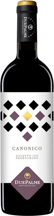 Вино Due Palme   Canonico  Negroamaro  Salento IGT   2021 750 мл  12,5%
