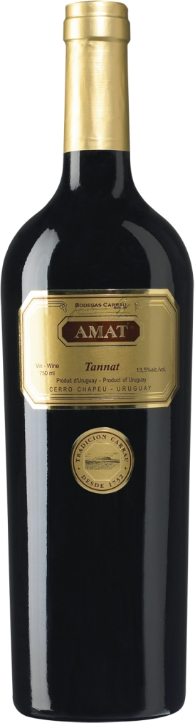 Вино Bodegas Carrau Amat Tannat 2018 750 мл 14%