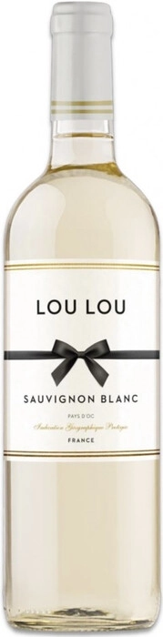 Вино Lou Lou Sauvignon Blanc  Pays d'Oc   Лу Лу Совиньон Блан   750 мл