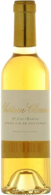 Вино Chateau Climens  Barsac-Sauternes 1-er Cru  Шато Климан 2005 375 мл