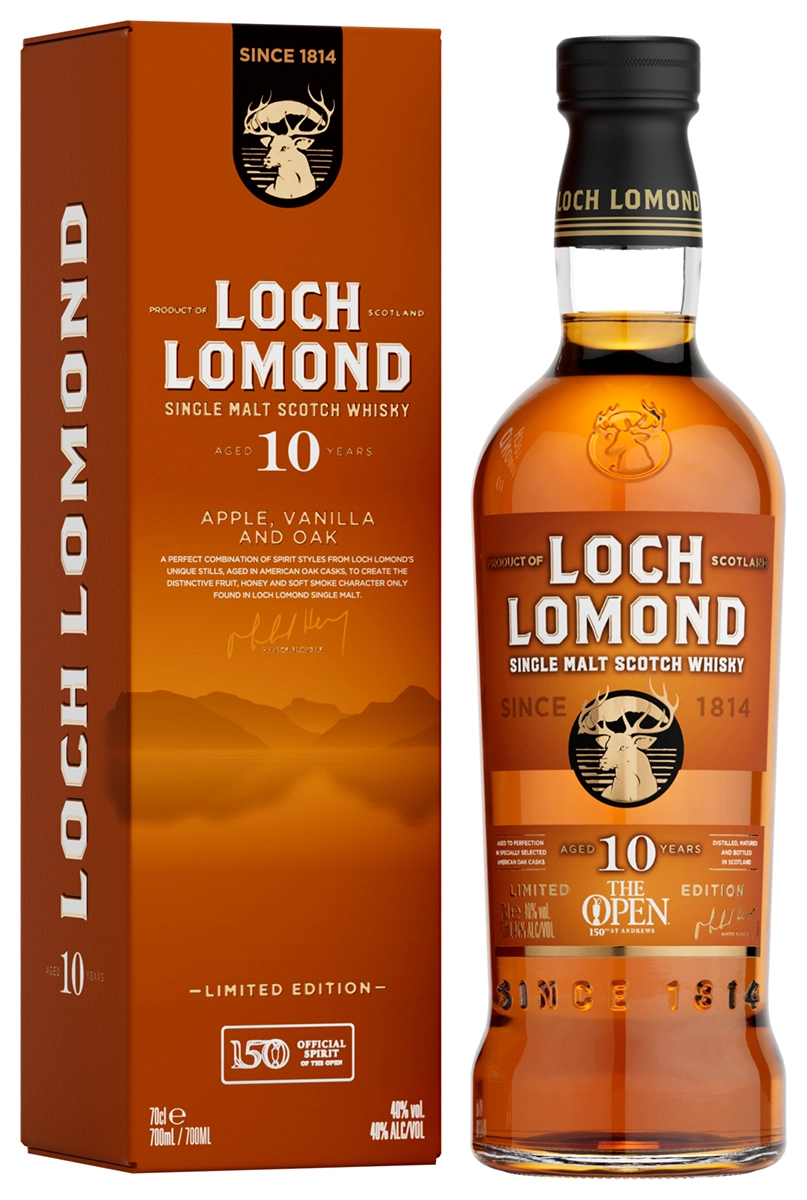 Виски Loch Lomond Single Malt 10 Y.O. in gift box  700 мл