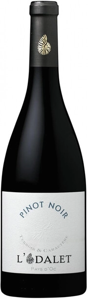 Вино   L'Odalet    Pinot Noir    ЛʹОдале Пино Нуар  Терруар и Карактер  750 мл