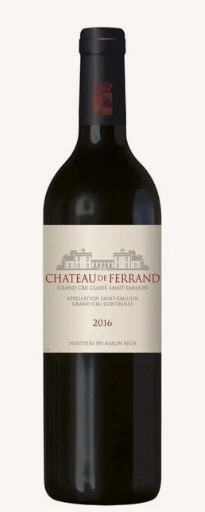 Вино  Chateau de Ferrand Saint-Emilion 2016 375 мл