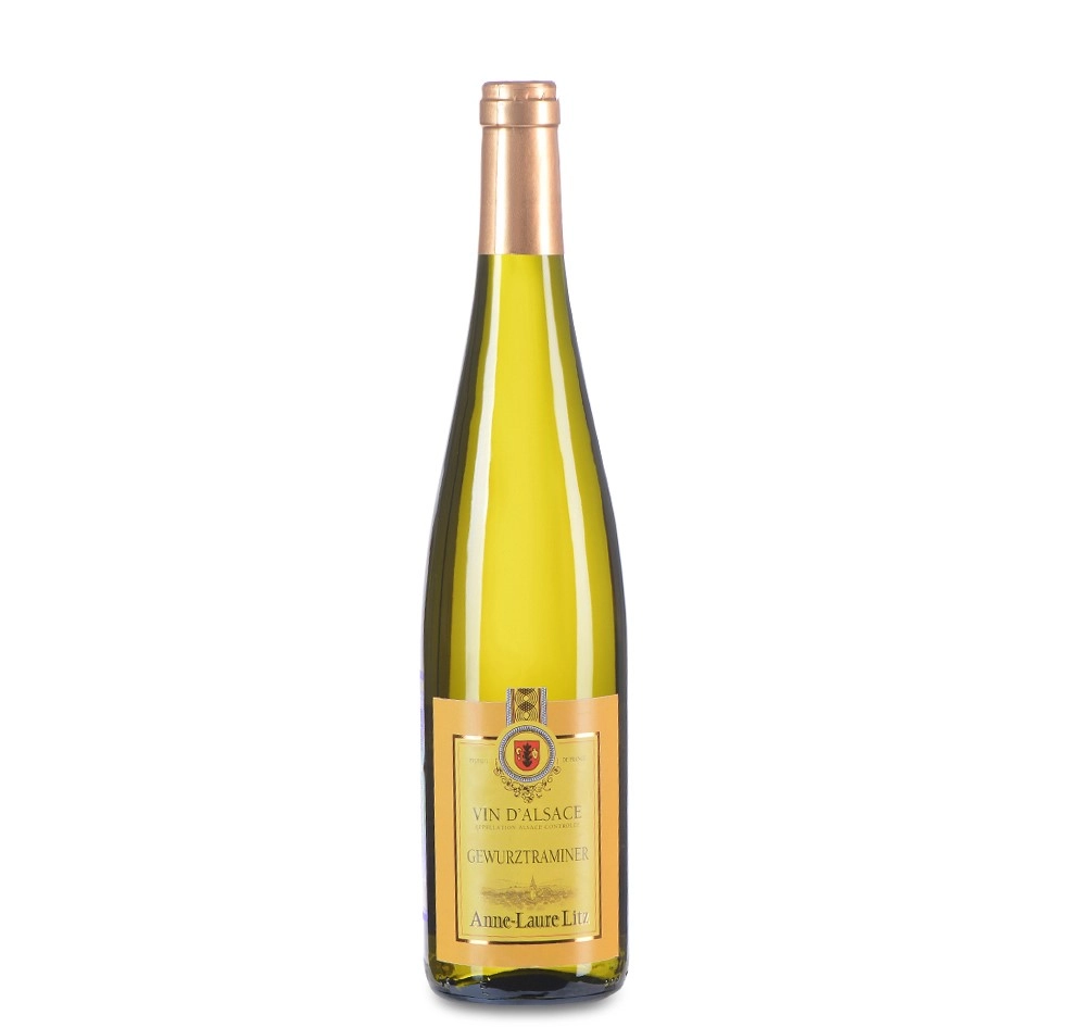 Вино La Cave du Vieil Armand  AOC Alsace Gewurztraminer  Ла Кав дю Вье Арман  Эльзас Гевюрцтраминер  2017 750 мл