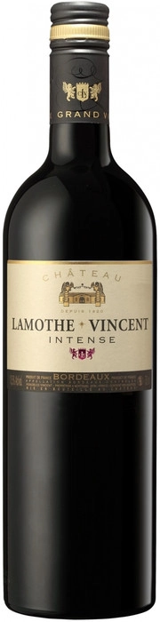 Вино Chateau Lamothe-Vincent  Intense  Rouge  Bordeaux AOC red dry  2018    750 мл