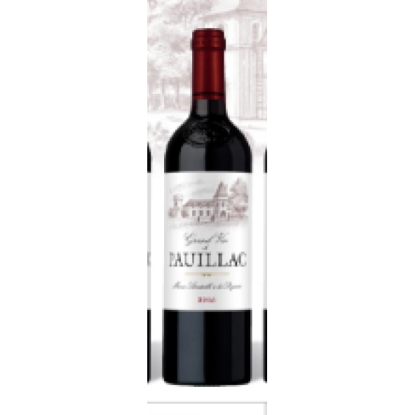 Вино Maison Ginestet  Gran Vin de Pauillac  Мезон Жинесте Гран Вин де Пойак 2016 750 мл 13%