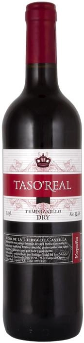 Вино красное сухое "Taso Real" Tempranillo, "Тасо Реаль" Темпранильо 2020 750 мл