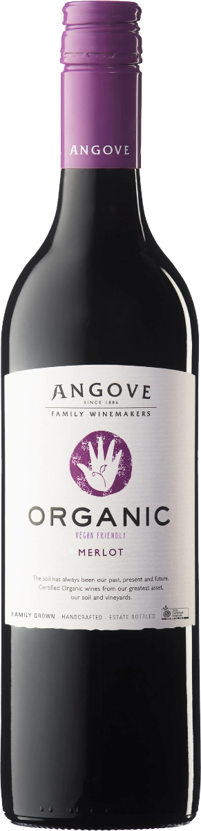 Вино  Angove Organic  MERLOT  Ангов Органик  Мерло   750 мл