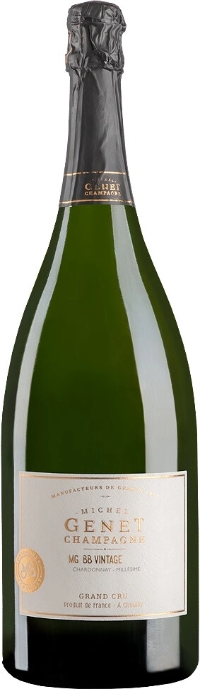 Шампанское Champagne Michel Genet Grand Cru Brut MG BB Vintage  2018  1,5 л