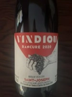 Вино VINDIOU SAINT JOSEPH RANCURE 2021 750 мл 11%