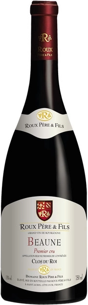 Вино Roux Pere et Fils Beaune Premier Cru "Clos du Roi" AOC   Ру Пэр & Фис   Бон Премье Крю "Кло дю Руа" 2018   750 мл