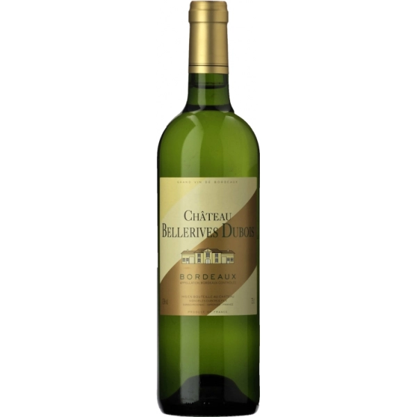 Вино Chateau Bellerives Dubois Bordeaux AOC dry white  750 мл