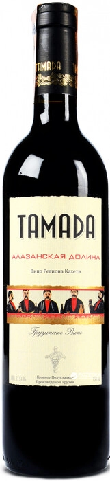 Вино Tamada    Alazany Valley Red 750 мл 12 %