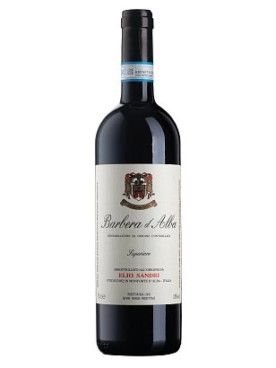 Вино  Elio Sandri Barbera d'Alba Superiore 2021 750 мл  14,5%
