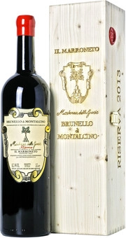 Вино Il Marroneto Madonna delle Grazie Brunello di Montalcino DOCG  gift box  2017 1500 мл