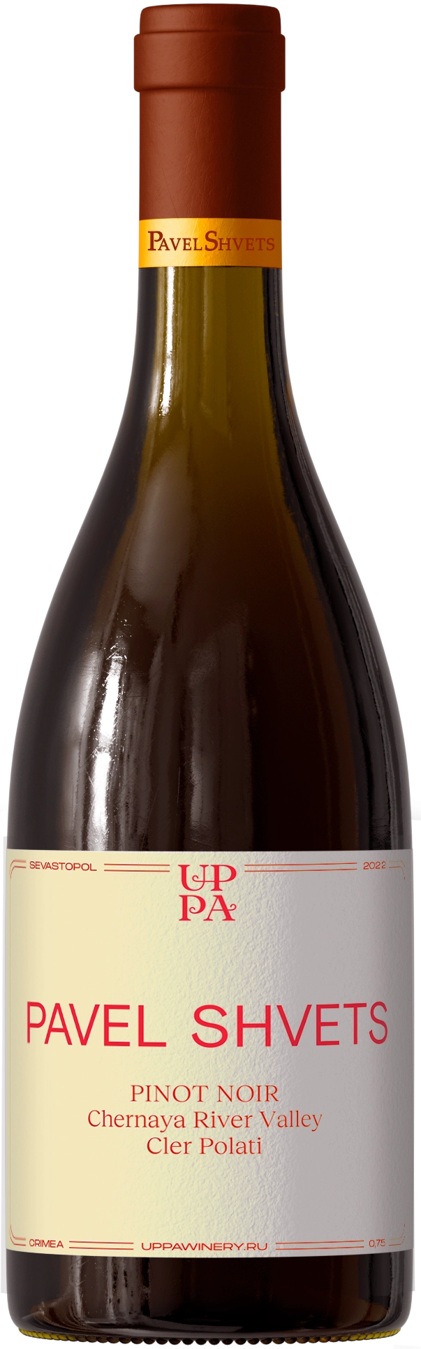 Вино Павел Швец Пино Нуар Клер Полати  2021 750 мл 13%