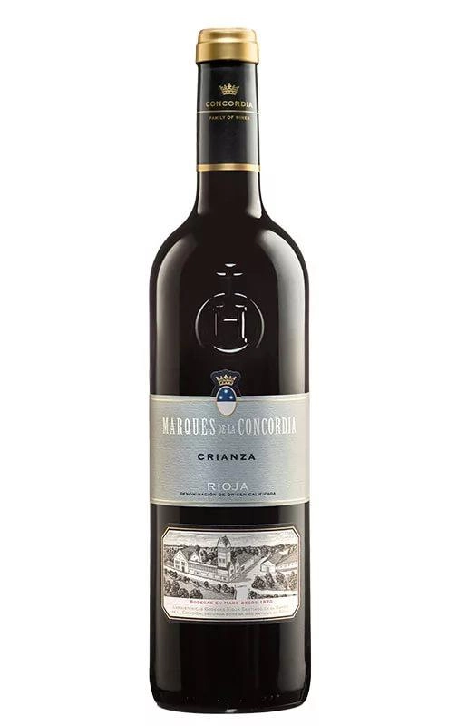 Вино Marques de la Concordia  Crianza  Маркиз Де Ла Конкордиа Крианса  2015 750 мл