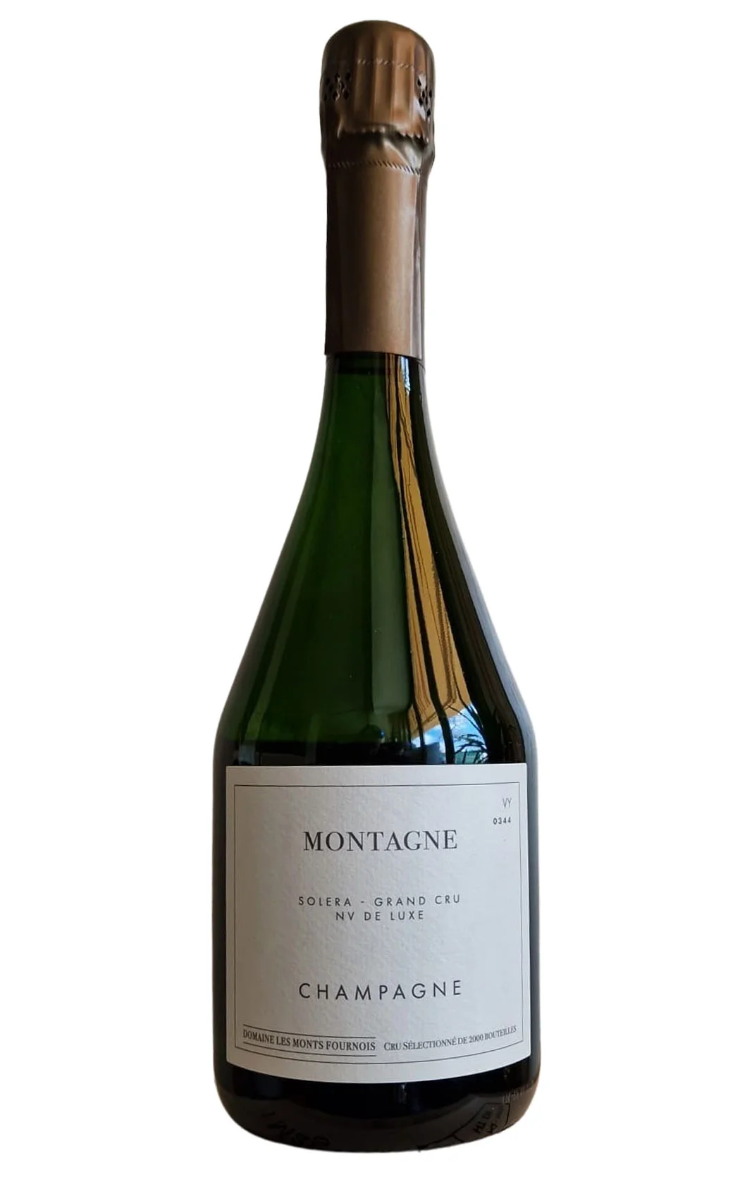 Шампанское Domaine les Monts Fournois Montagne Solera Grand Cru Verzy 2010-2015  750 мл 