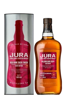 Виски  Jura Red Wine Cask gift box  700 мл
