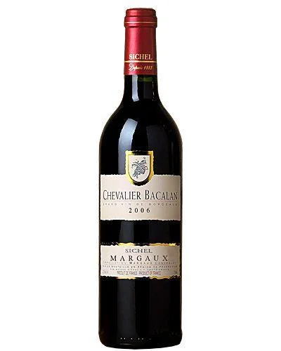 Вино Chevalier Bacalan Margaux, Шевалье Бакалан Марго кр.сух. 2007  12.5%