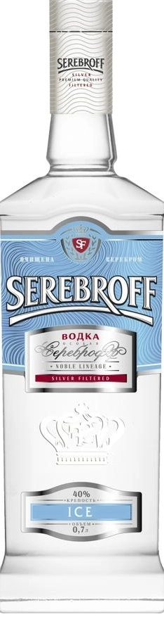 Водка Сереброфф айс особая 500 мл
