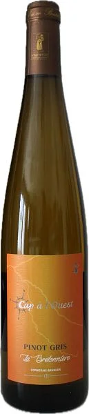 Вино Cormerais Branger Pinot Gris Cap à l'Ouest La Bretonniere Val de Loire IGP 2024  750 мл