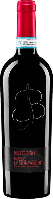 Вино  Belpoggio Rosso di Montalcino DOC    Бельподжио  Россо ди Монтальчино 2015  750 мл