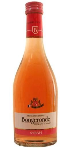 Вино Les Grands Chais de France Syrah Bongeronde VdP d'Oc rose min Ле Гран Ше де Франс Сира Бонжеронд д'Ок 250 мл