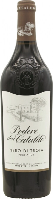 Вино Angelo Rocca e Figli  Podere Don Cataldo Nero di Troia Puglia IGT   750 мл