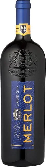 Вино Grand Sud Merlot Гран Сюд Мерло 1000 мл