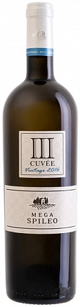 Вино MEGA SPILEO III CUVEE WHITE Мега Спилео III Кюве  белое  2018 750 мл
